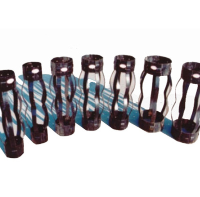 Knitting single bow centralizer